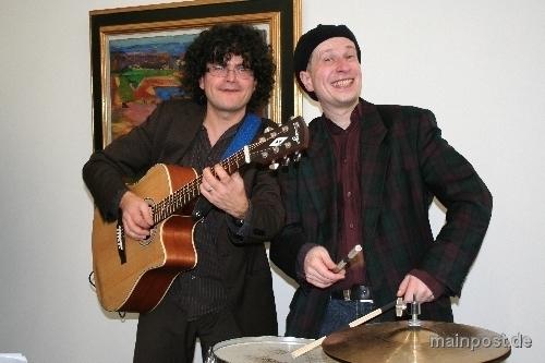 Mad-Bob Trio auf dem Neujahrsempfang der Mediengruppe Mainpost am
        21.1.2010 in der Kunsthalle Schweinfurt